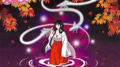 Inuyasha miko spirit Japanese