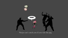 Invader Zim ninjas cant