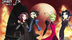 Invader Zim planets spaceships