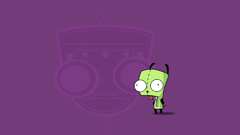 Invader Zim purple gir