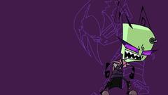 Invader Zim purple purple