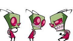 Invader Zim red eyes
