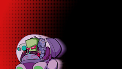 INVADER Zim spaceships gir