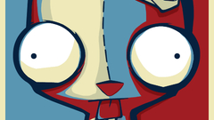 INVADER Zim tacos gir