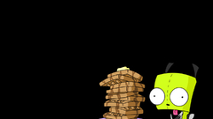 Invader Zim vectors waffles