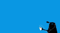 Ipod Doctor Who blue