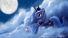 Ipod my little pony Princess Luna