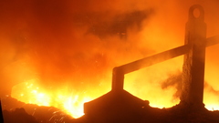 Iron fumes industry swelter