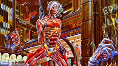 Iron maiden artwork Somewhere