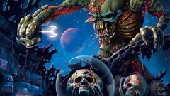 Iron maiden heavy metal album covers Eddie the Head