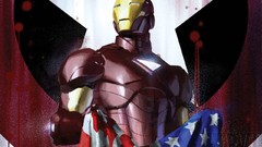 Iron Man American Flag marvel comics
