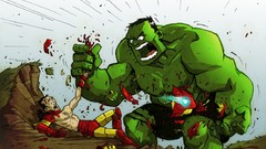 Iron Man armor comics madness superheroes Hulk (comic 