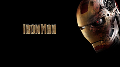 Iron Man black background