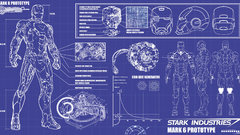 Iron Man blueprints Stark