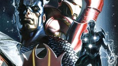 Iron Man captain america marvel comics Nova (Richard Rider)