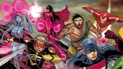 Iron Man captain america The Avengers artwork