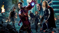 Iron Man Chris Evans Scarlett Johansson samuel l jackson robert 