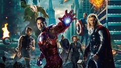 Iron Man Chris Evans Scarlett Johansson samuel l jackson robert 