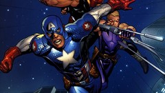 Iron Man comics shields thor superheroes captain america The 