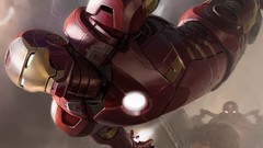 Iron Man concept art artwork marvel comics