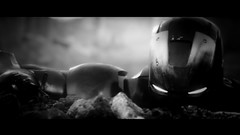 Iron Man marvel comics grayscale