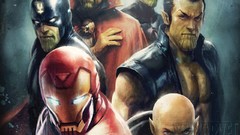 Iron Man mr fantastic new avengers Illuminati marvel comics 