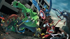 Iron Man Pokemon thor Avengers loki scizor crossovers Ursaring 