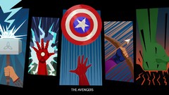 Iron Man shield thor captain america The Avengers Hawkeye 