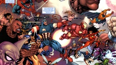 Iron Man Spider-Man captain