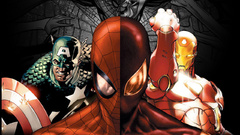 Iron Man Spider-Man captain