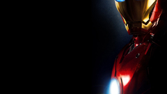 Iron Man superheroes glowing
