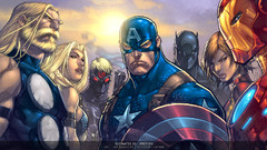 Iron Man thor captain