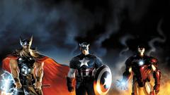 Iron man thor captain