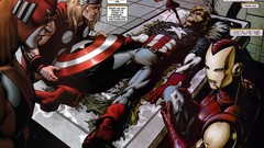 Iron Man thor captain america Avengers artwork