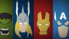 Iron Man thor captain america The Avengers artwork Hulk (comic 