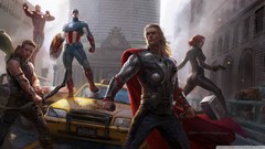 Iron Man thor captain america The Avengers Black Widow Hawkeye 