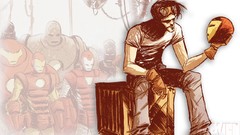 Iron Man tony stark artwork marvel comics