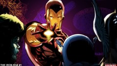 Iron Man widescreen marvel comics