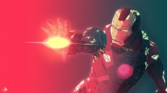 Iron Man wireframe tony stark marvel comics comic books