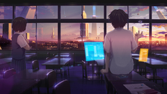 Isai Shizuka cityscapes futuristic