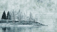 Islands lakes sketches