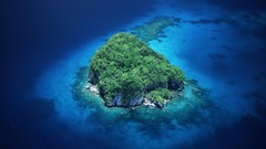 Islands rocks Micronesia