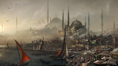 Istanbul artwork cityscape historic Assassin's Creed