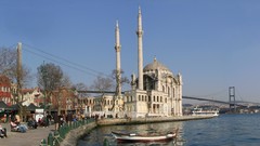 Istanbul cityscapes bosphorus mosques turkish