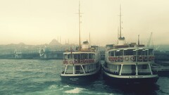 Istanbul ferry water vehicle ship ports boat