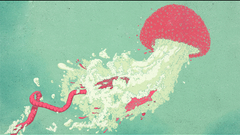 It has transparency along