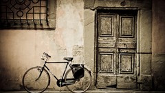 Italy architecture cityscapes motorbikes