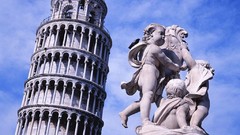 Italy bell tower Leaning