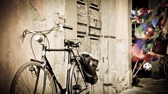 Italy colors cityscapes motorbikes