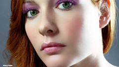 Italy faces Actress green eyes brunettes Italian Cristiana 